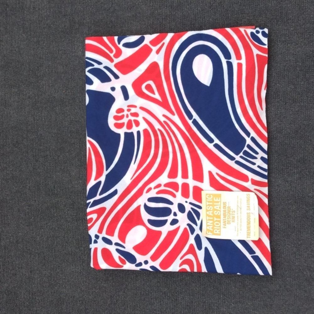 Vintage Paisley Swirl Polyester Fabric